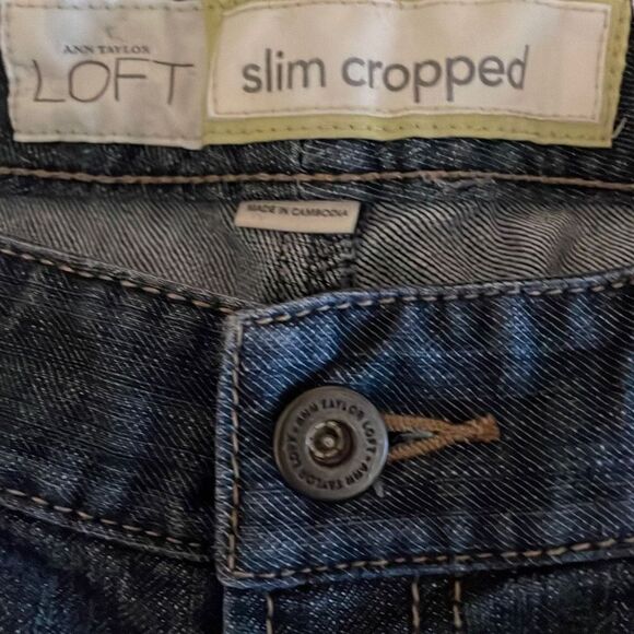 Loft Slim Cropped Jean - 4 - Picture 6 of 7